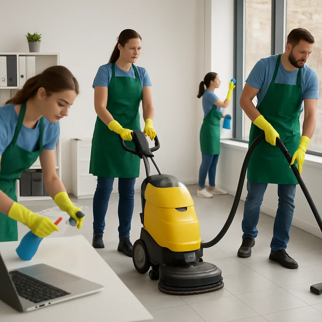 sprzątanie biurowca - jak przeprowadzić je efektywnie?